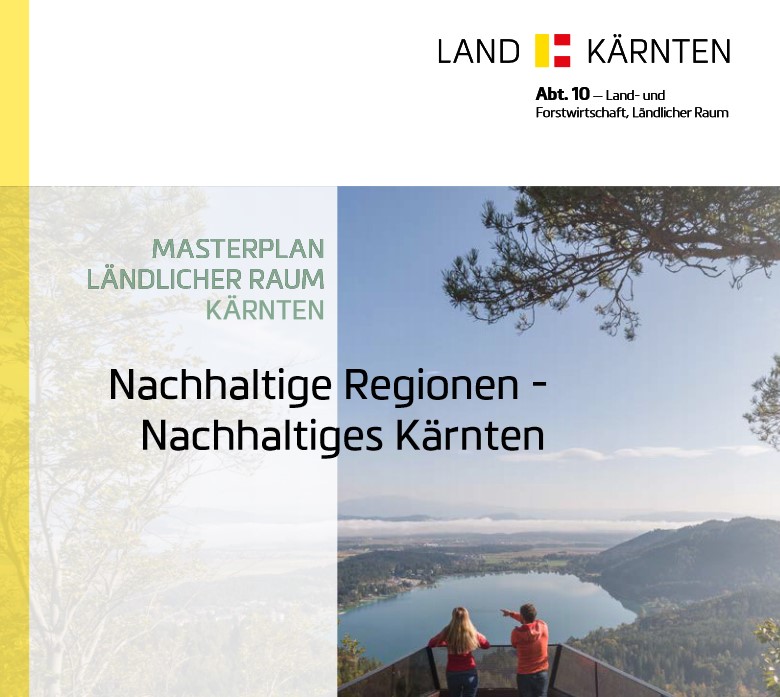 Cover Masterplan Ländlicher Raum Kärnten